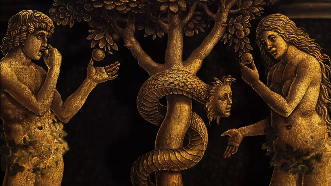 Adam et Ève et le Serpent
