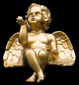 Statuette d'un ange