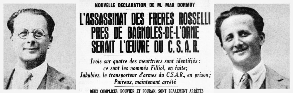 Assassinat des frères Rosselli