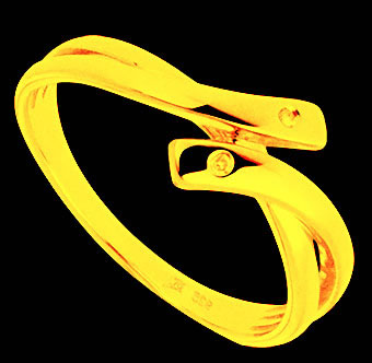 Bague magique en forme de serpent