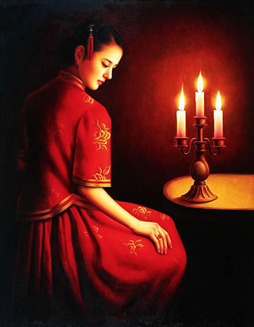 Bougies et méditation