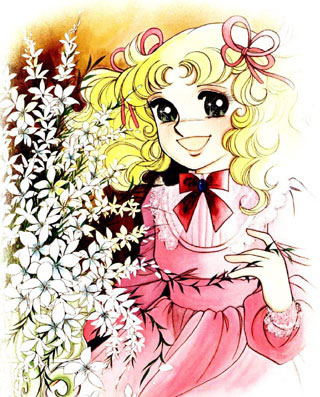 Candy avec un ruban rouge