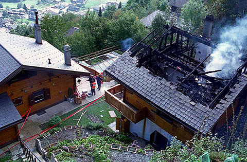 Chalet Les Granges sur Salvan Temple Solaire