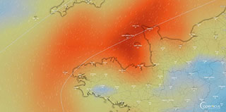 Pollution au dioxyde d'azote