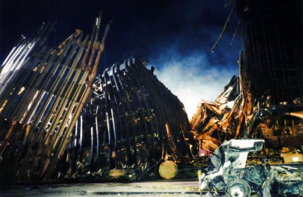 Les décombres du World Trade Center