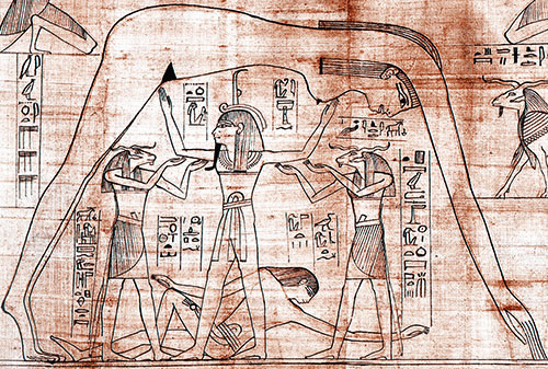 Divinités cosmiques Egyptiennes