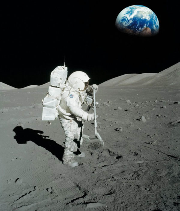 Des fouilles sur la Lune