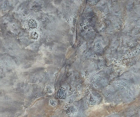 Géoglyphes en Syrie