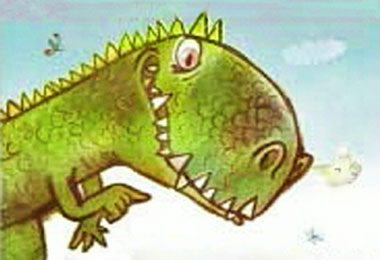 Illustration d'un dinosaure