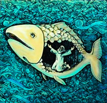 Jonas avalé par un poisson