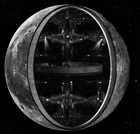 La lune creuse