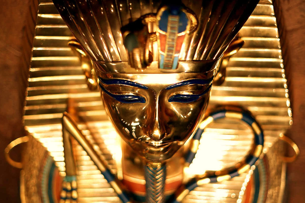 Réplique du masque de Toutankhamon