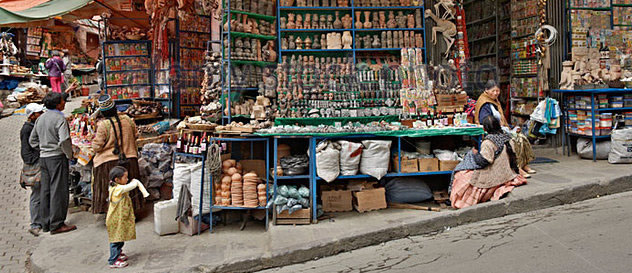 Marché des sorcières à La Paz