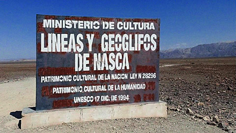 Nazca patrimoine de l'UNESCO