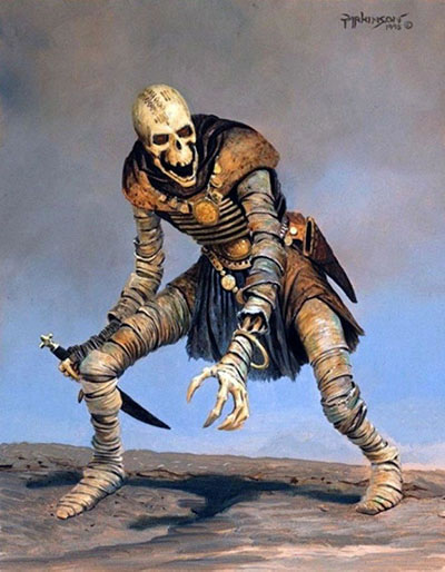 Illustration nécromancien