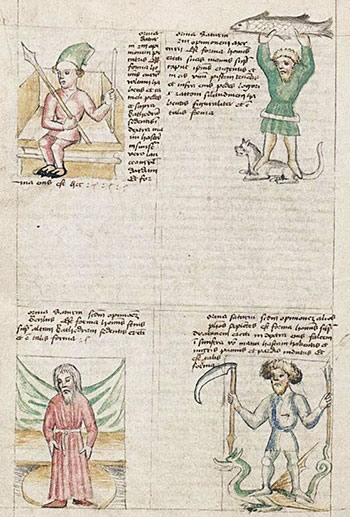 Une page de la Ghayat al-hakim