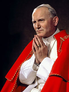 Le Pape Jean-Paul II