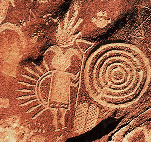 Pétroglyphes Hopi