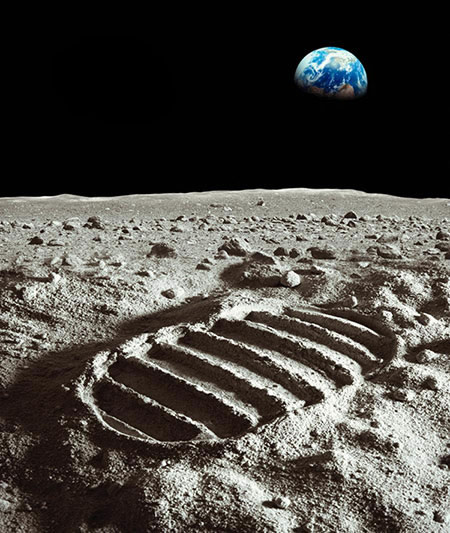 Premier pas de l'homme sur la Lune