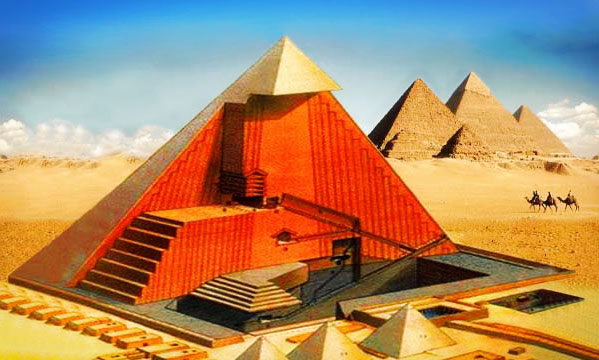 La pyramide était une matrice de transformation