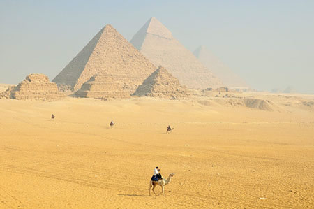 Les pyramides d'Egypte