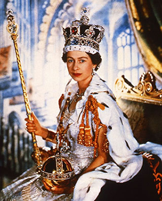 Reine Elizzabeth II d'Angleterre