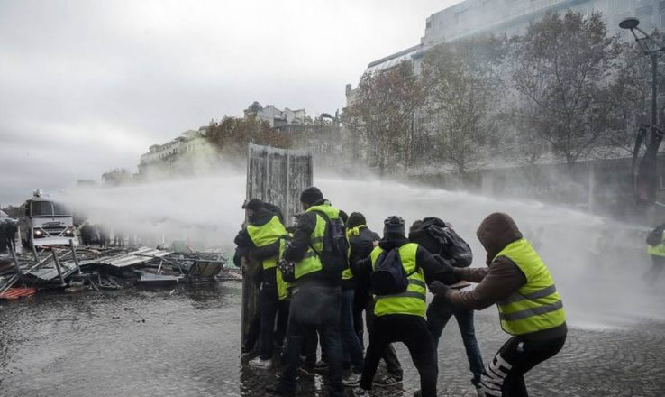 Répression des Gilets Jaunes à Paris