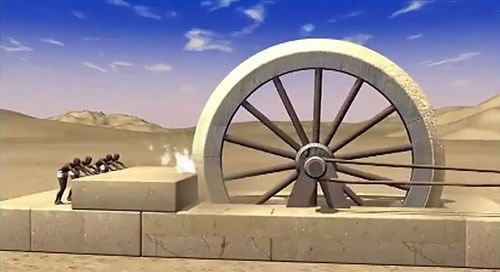 Scie circulaire des Anciens Égyptiens