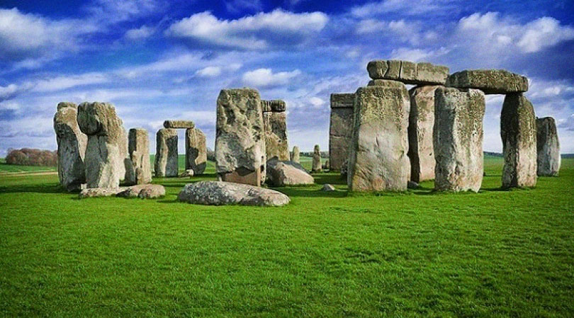 Site mégalithique de Stonehenge en Grande-Bretagne
