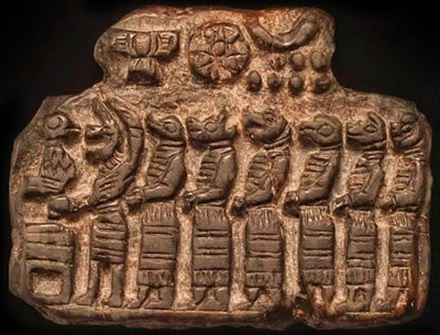 Tablette d'argile sumérienne