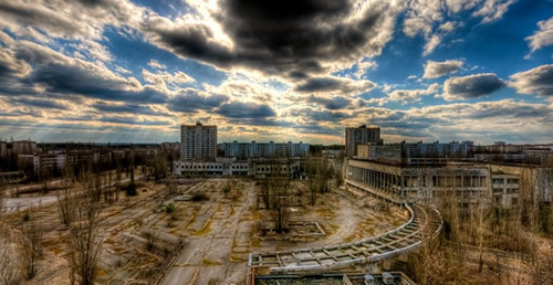 Centrale de Tchernobyl en 2009