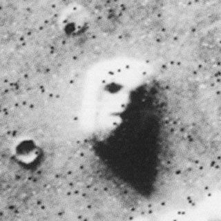 Visage sur mars