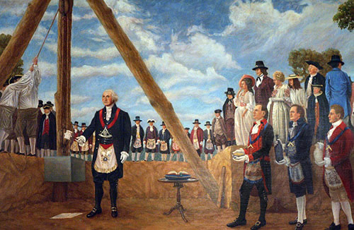 Rôle de la maçonnerie dans la fondation de Washington