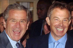 Les enregistrements secrets entre Bush et Blair