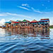 Le lac Tonlé Sap au Cambodge