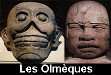 Les sculptures olmèques